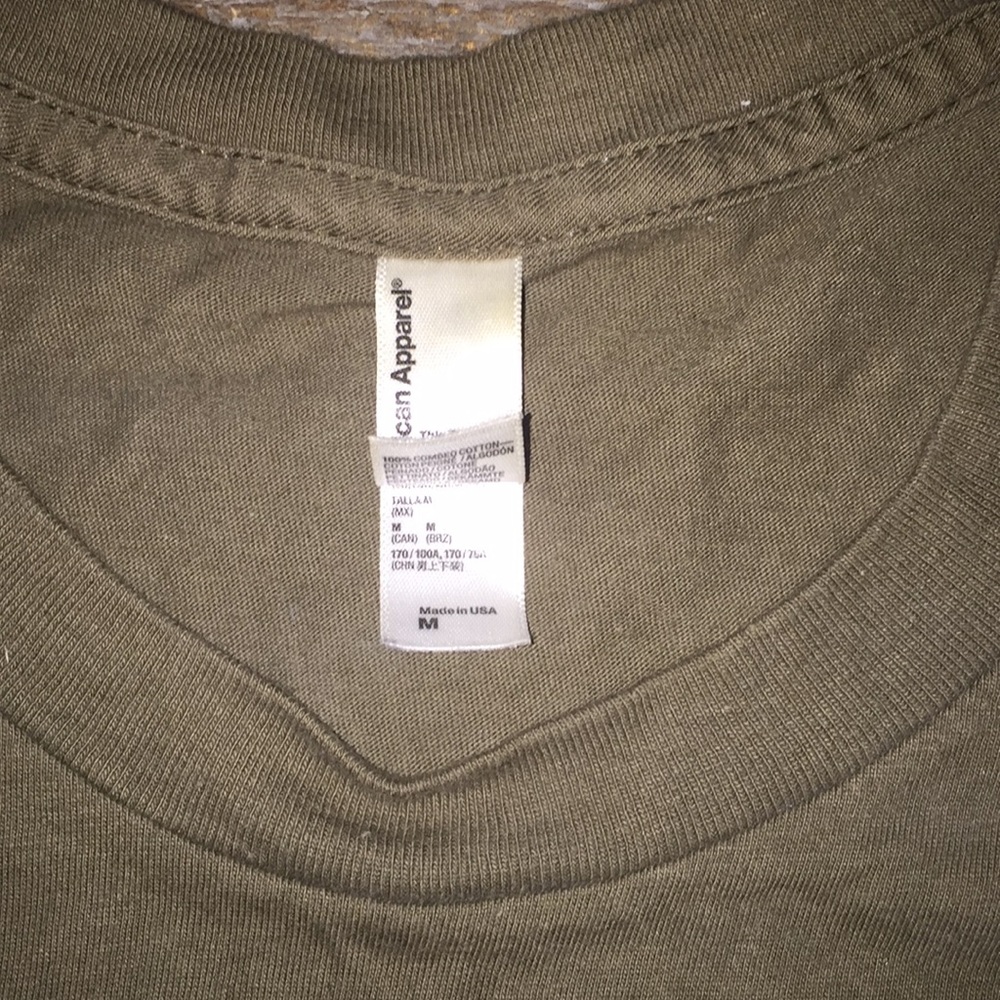 American Apparel Collectible T-shirt Size M - Picture 3 of 6